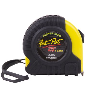 Tape Measure 25ft x 1 ¼in Imperial