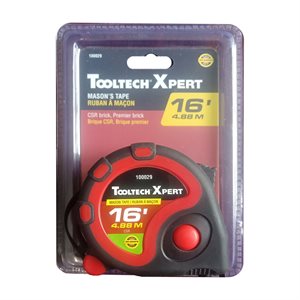 Tape Measure 16ft / 5m x 1in Metric / Imperial Mason's