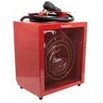 Metal Construction Heater 4800W 240V 60Hz Red