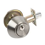 Deadbolt Single Cylinder Stainless Steel