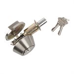 Deadbolt Single Cylinder Stainless Steel