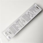 Ferme-Porte Pneumatique En Aluminium 10.5po x 1.25po Blanc