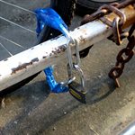 Bicycle Lock 48in Chain with Padlock