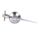 Door Lock Lever Passage Satin Nickel (858 Series)