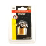 Padlock Brass ¾in (20mm) Long Shackle