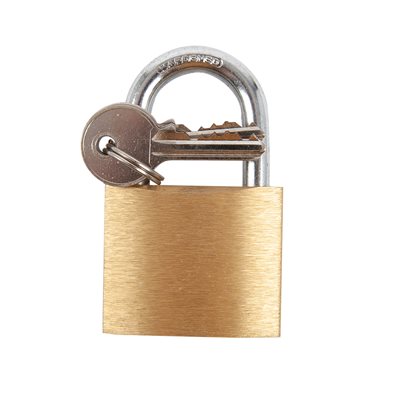 Padlock Brass 1 ¾in (45mm) K / A