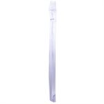 Closet Rod Adjustable 72in To 96in White