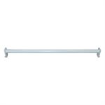 Closet Rod Adjustable 18in-30in White