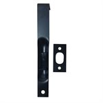 Door Flush Bolt Steel En Acier 6in x 3 / 4in Matte Black