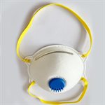 2PK Dust Mask With Valve 3-Ply