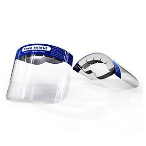 Face Shield With Elastic Band (Sold by 10pc / Bag Only)