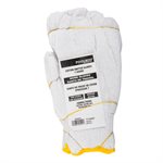 1dz. Knitted Poly / Cotton Gloves White (M)
