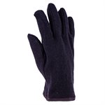 1dz. Brown Jersey Gloves Red Fleece Lining (OSFA)