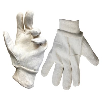 1dz. Cotton Canvas Gloves (OSFA)