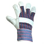 Gloves Winter Work Cow Split Leather W / Fleece Lining Blue (OSFA) 12Pairs