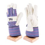1dz. Pigskin Leather Thinsulated Gloves Rubberized Cuff (OSFA)