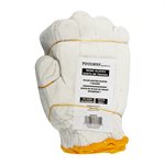 1dz. Knitted Nylon Gloves White (M)