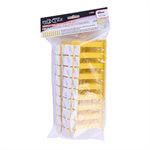 Tile Levelling Pegs Yellow 60mm With 2-Sided 3M Tape 100PC