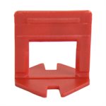 Tile Levelling System Clips Red L-Type 3mm (1 / 8in) Med. 250PC