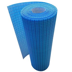 Uncoupling Membrane For In- Floor Heating 5.8mm 1 x 10m (40"x33') Blue