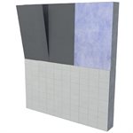 5PC XPS Foam Tile Backer Board 1 / 2in 4ft x 8ft