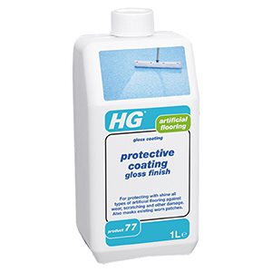 HG Artificial Flooring Protective Coating Gloss Finish 1L
