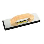 Professional Gum Rubber Float 12in x 4in Wooden Handle