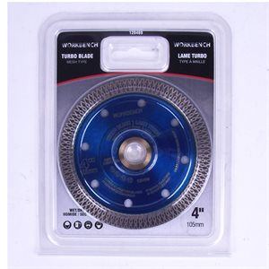 Cont. Mesh Rim Dmd Saw Blade Extra Turbo 4in