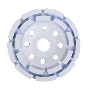 Segmented 2 Row Diamond Cup Wheel 4½in