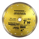 Diamond Saw Blade 7-1 / 4in x 5 / 16in Super Thin With 14 Slots