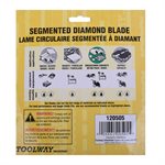 Diamond Saw Blade 7in 13T Laser Weld Segmented