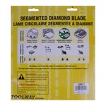 Diamond Saw Blade 12in 21T Laser Weld Segmented