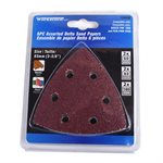 6PC Multi Tool Triangle Sanding Pad Set Delta (For Wood)