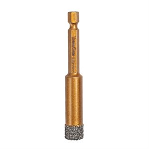 Diamond Core Hole Saw Bit 1 / 2in (12mm) Hex Shank