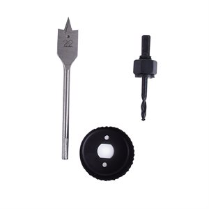 3PC Door Lock Installation Kit