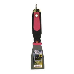 Putty Knife 1 ¼in Pro Flex SS Rubber Handle