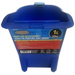 Plastic Paint Cup With Magnet 1L