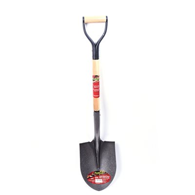 Shovel Round Point 39in x 8-1 / 2in Blade Wood D-Handle