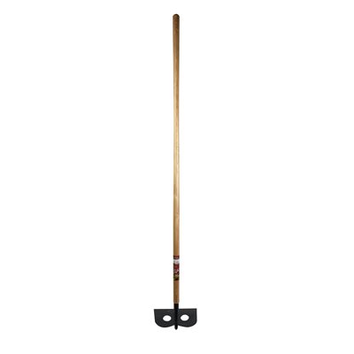 Forged Mortar Mixing Hoe 54in x 9x6in Head Wood Handle