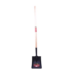 Shovel Square Mouth 56in x 9-1 / 3in Blade Wood L-Handle