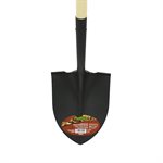 Shovel Round Point 39in x 8-1 / 2in Blade Wood D-Handle