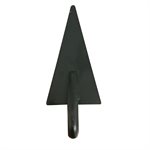 Handheld Triangle Hoe 17-1 / 4in x 2-1 / 4in Head Wood Handle