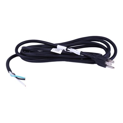 Replacement Cord SJTW 16 / 3 10ft Black