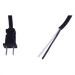 Replacement Cord SJTW 16 / 2 10ft Black