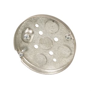 Electrical Box Round Ceiling Pan 4in