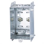 Electrical Box 1-Gang 3in x 2in x 2-1 / 2in Galvanized