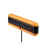 3-IN-1 Rotating Workbench LED Light SJTW 14 / 3 Power Bar USB