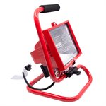 Halogen WorkLight 500W 1ft Cord Red