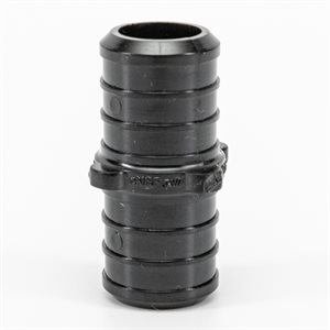 Pex Poly Coupling Barb To Barb 1 / 2in Black