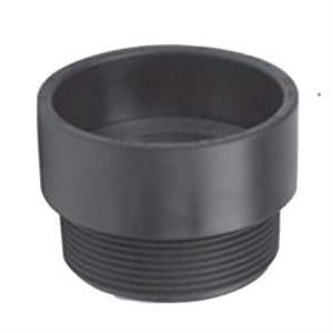 ABS Male Adapter 1½in Black